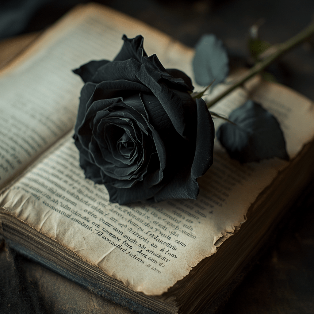 Black Roses - Rose Scented Candle - ZyndlCandles