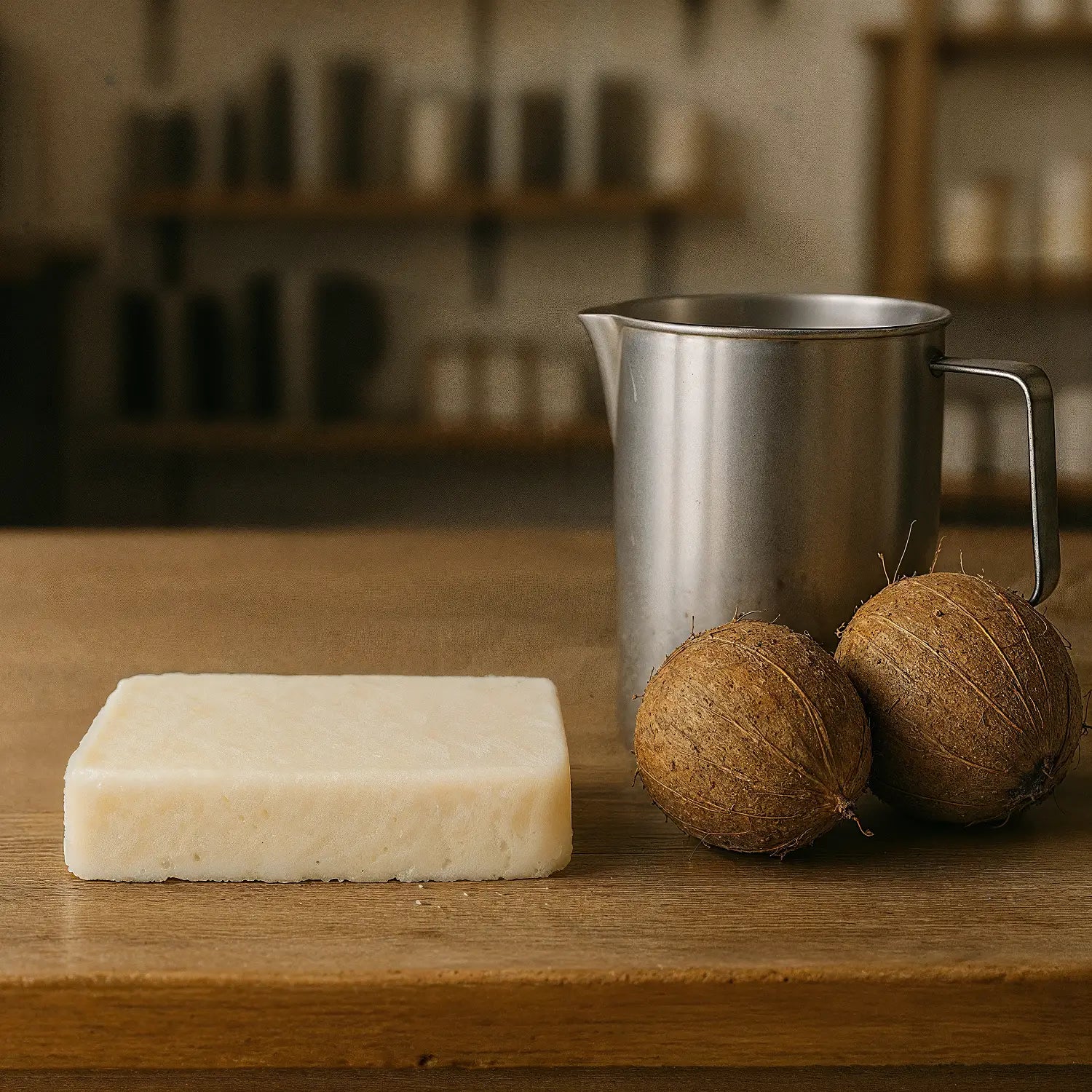 coconut wax candle