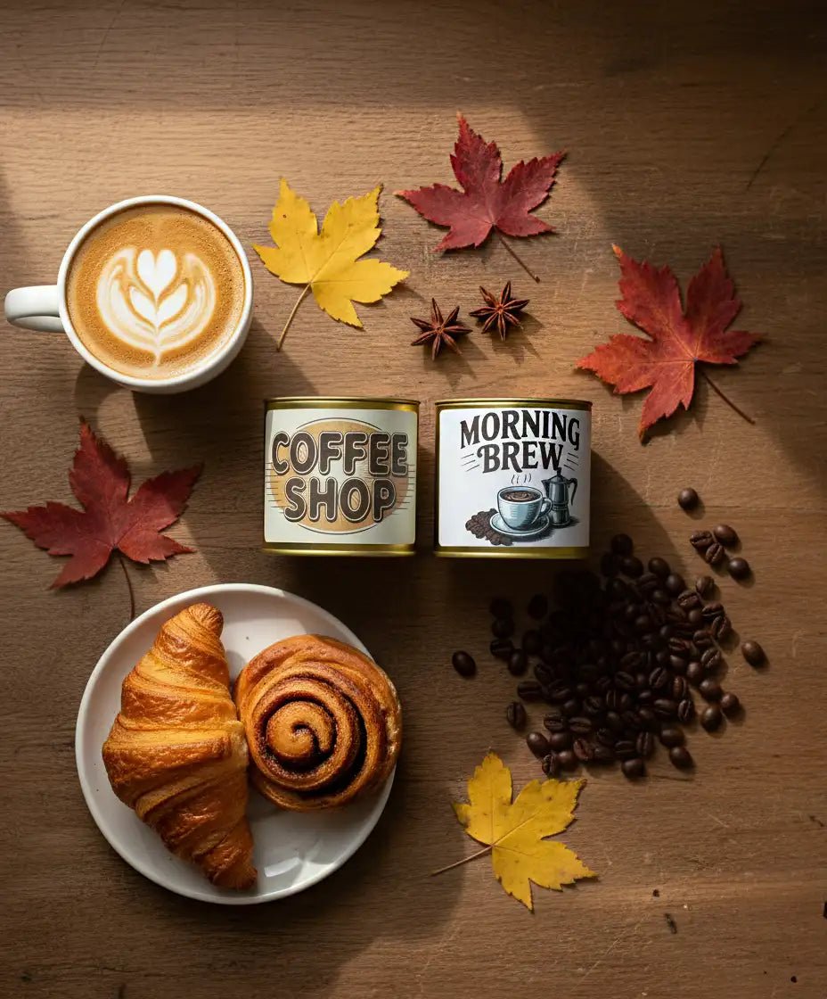 Coffee Scented Candles - 7.5 oz Coconut soy wax candles - ZyndlCandles