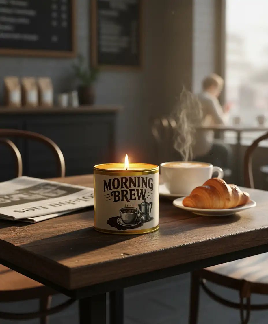 Coffee Scented Candles - 7.5 oz Coconut soy wax candles - ZyndlCandles