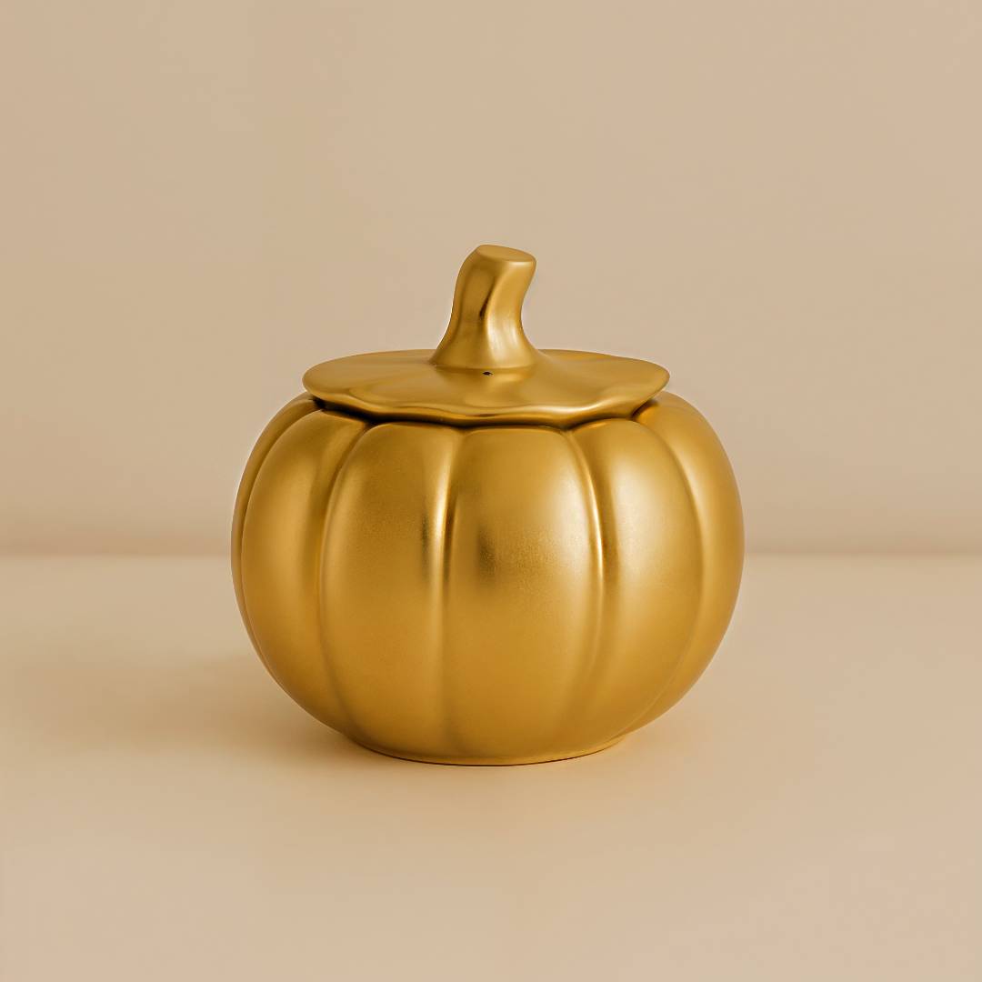 Concrete Pumpkin Jar - ZyndlHome Decor