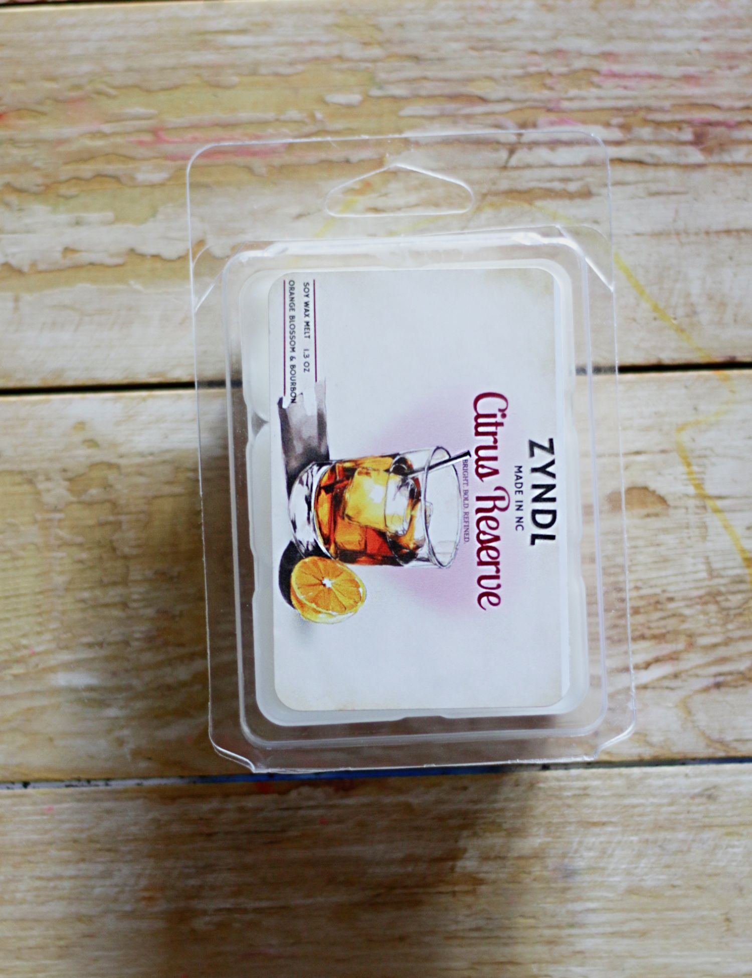 Handmade Citrus Orange Wax Melt | 3 oz Soy Wax Melt - ZyndlMelts