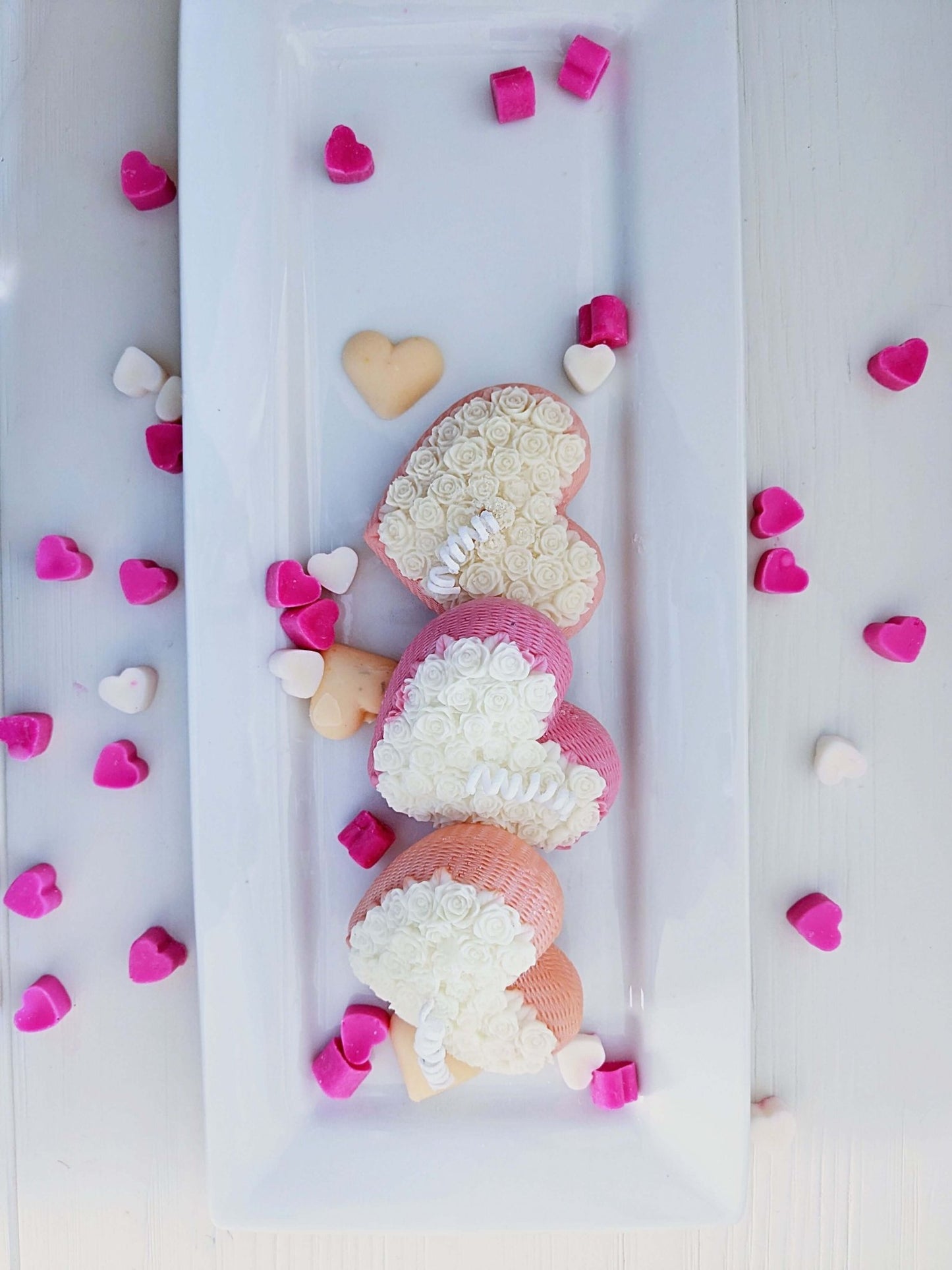 Handmade Heart Pillar Candles – Coconut & Soy Wax Blend (4 oz.) - ZyndlCandles