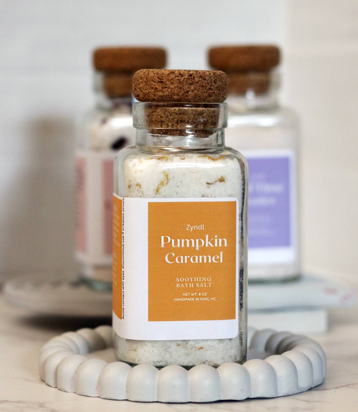 Handmade Soothing Bath Salt - 8 oz - ZyndlSkincare