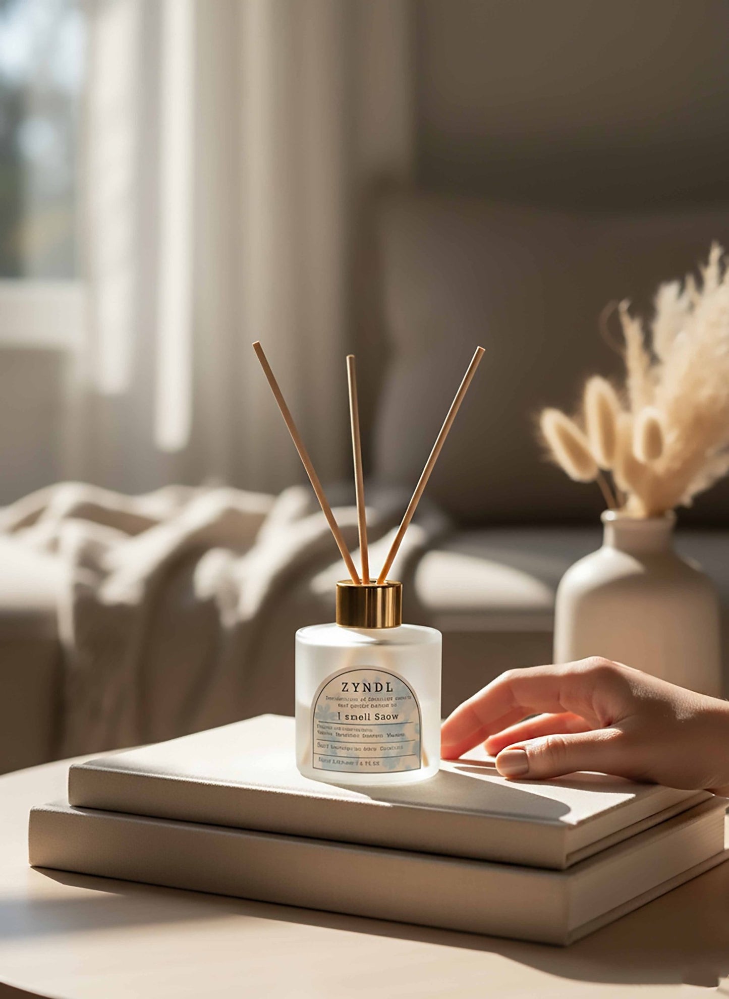 I Smell Snow Room Diffuser – 6 oz | Vanilla, Lavender, Wood & Musk - ZyndlRoom Diffusers