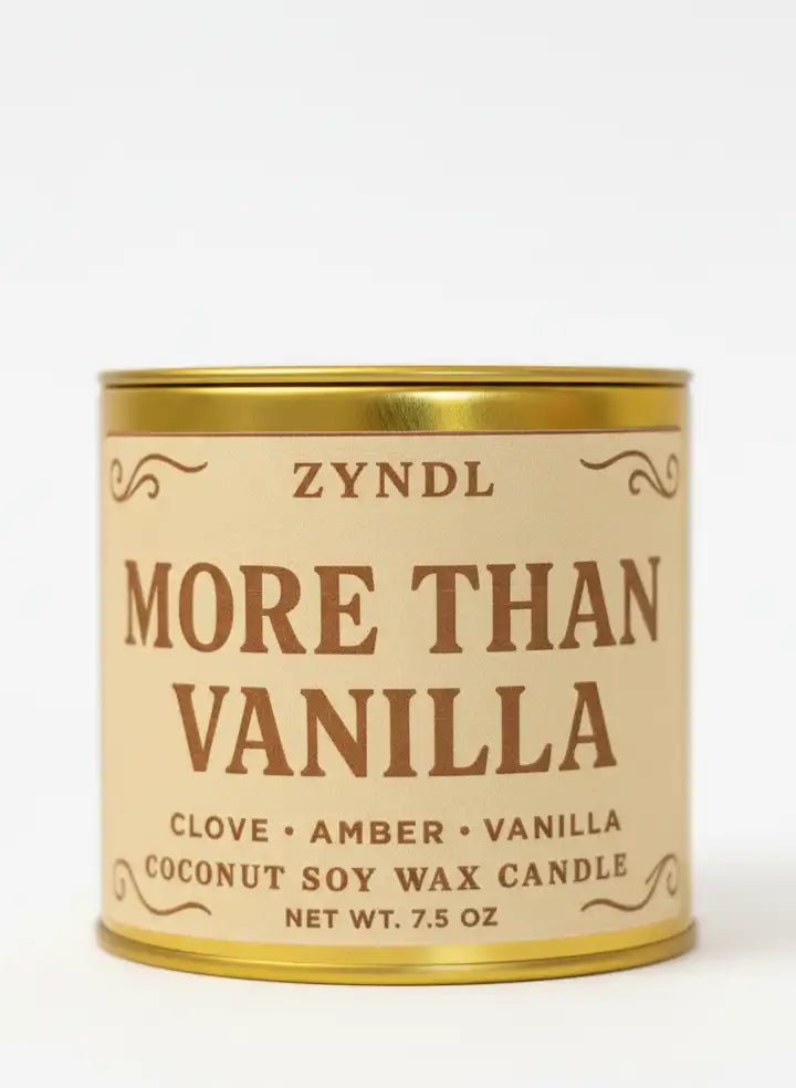 More Than Vanilla Scented Candle - ZyndlFall Candles