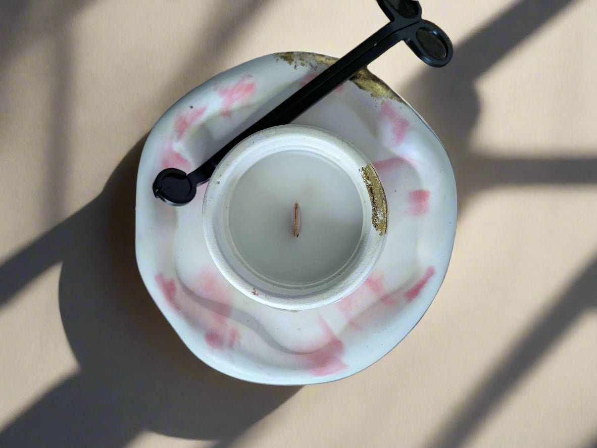 Pink Grapefruit + Sugar Handmade Candle - ZyndlCandles