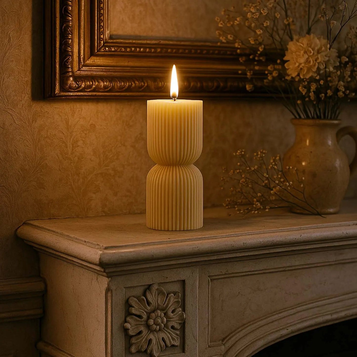 Pretty Pillar Candles | Modern Decorative Candles - ZyndlCandles