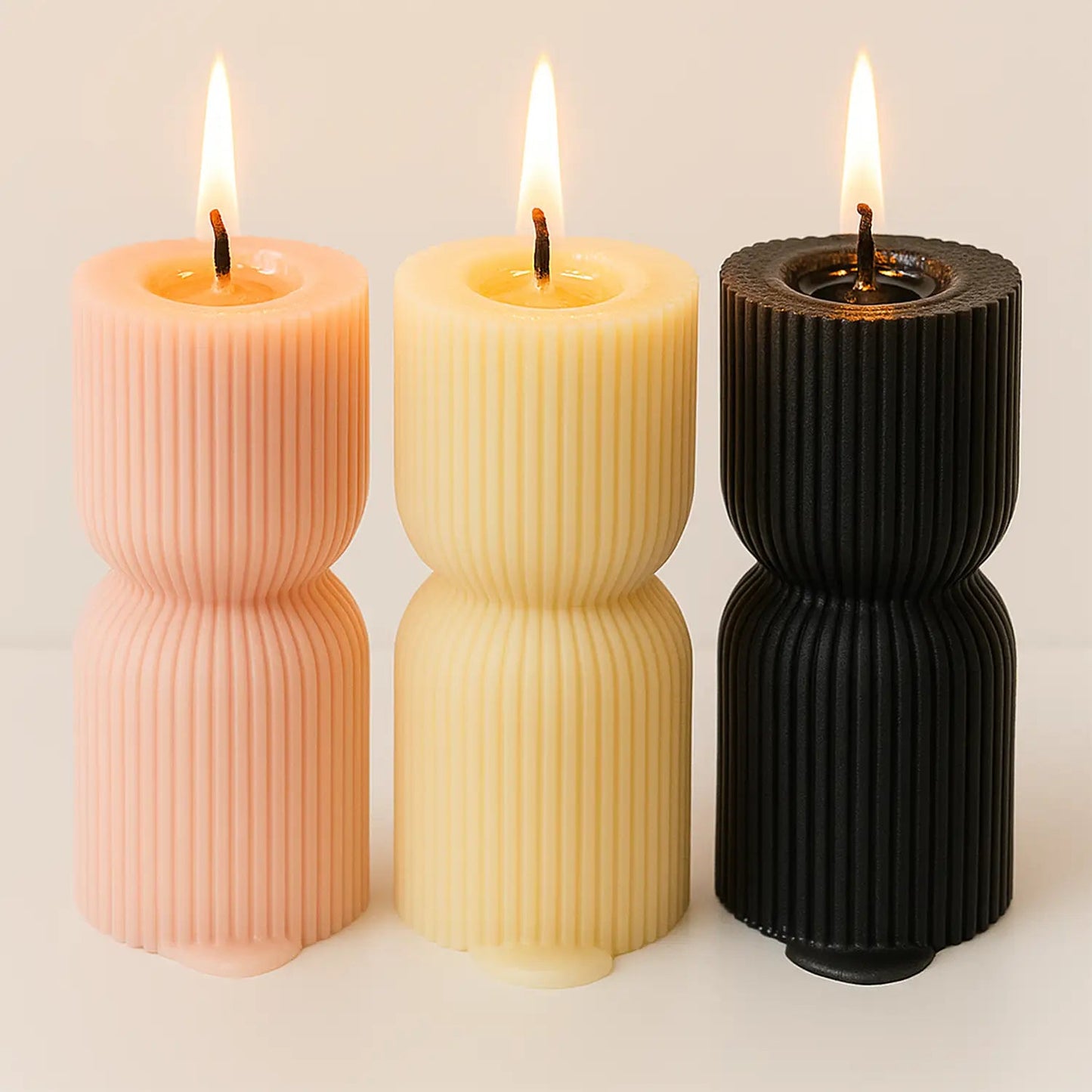 Pretty Pillar Candles | Modern Decorative Candles - ZyndlCandles
