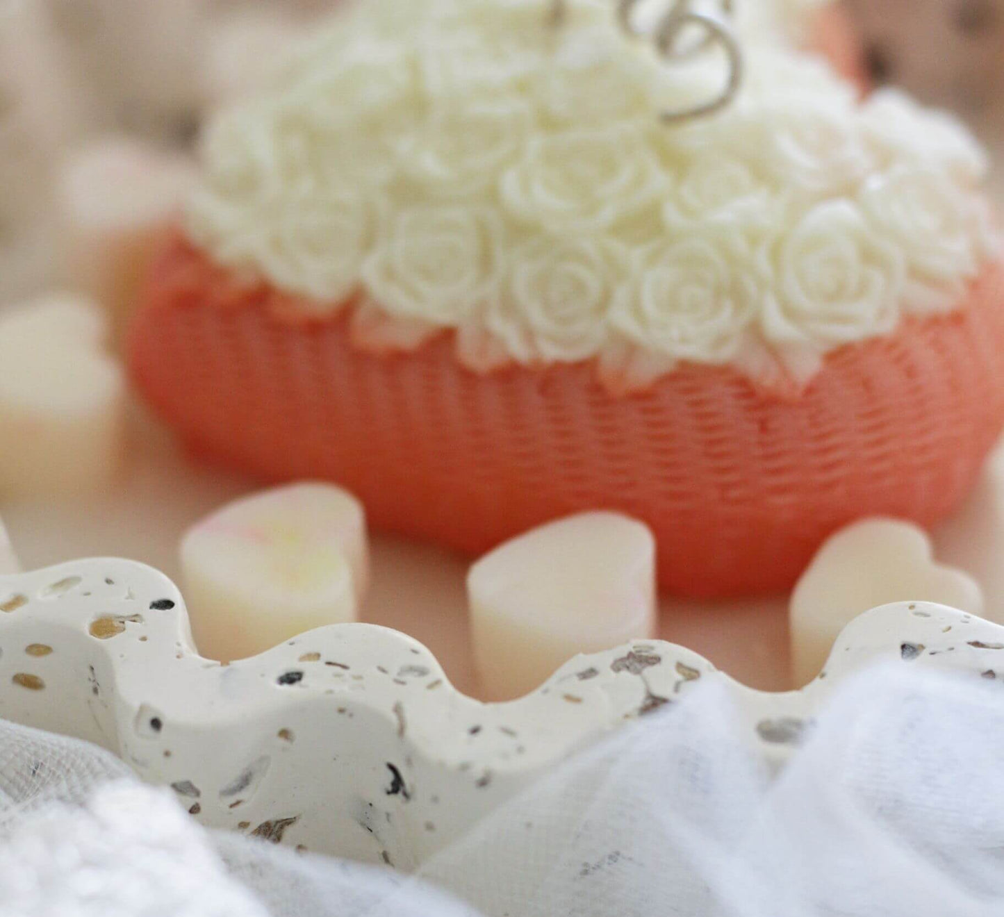 Romantic Heart Candle |6 oz Handmade Candle - ZyndlCandles