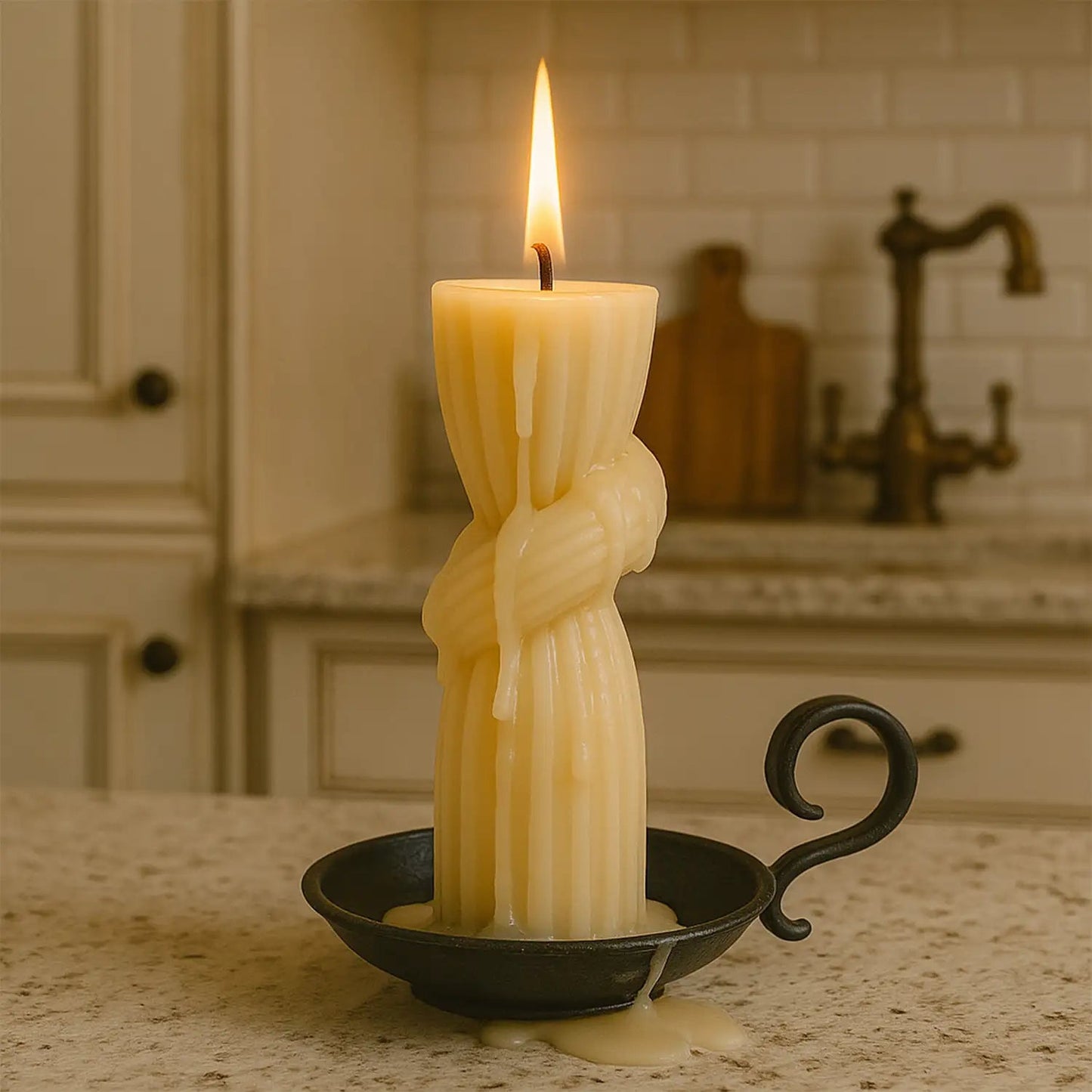 Thick Candle | Modern Column Candles - ZyndlCandles