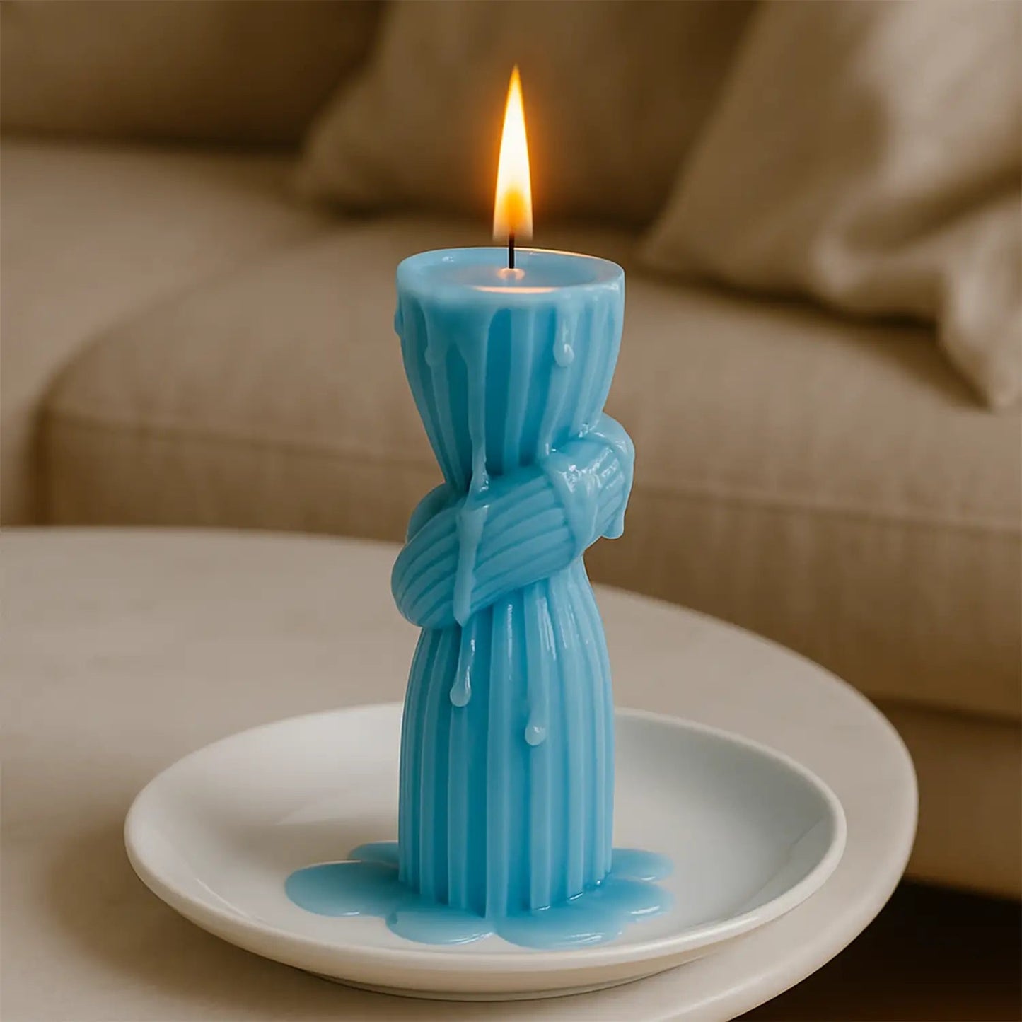 Thick Candle | Modern Column Candles - ZyndlCandles