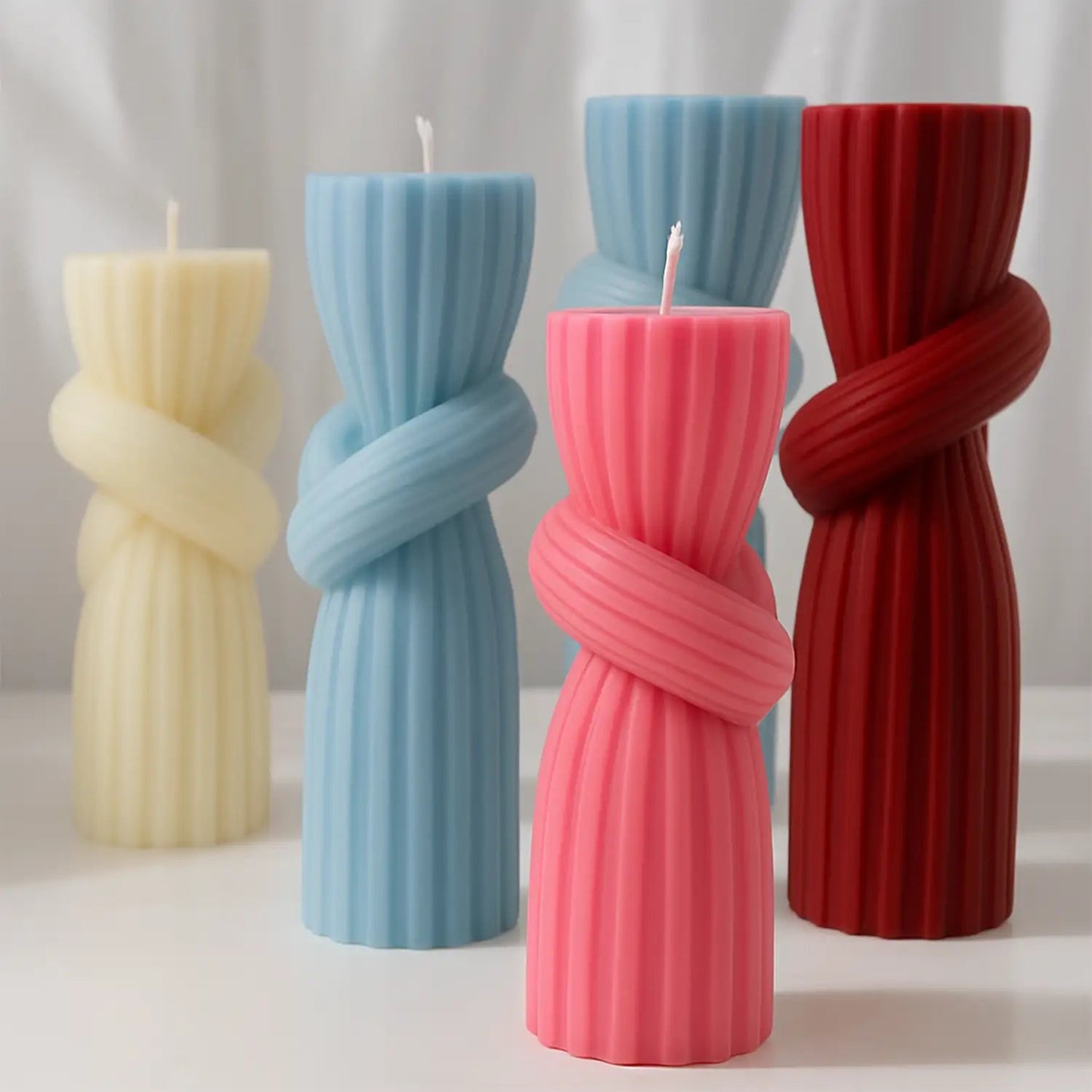 Thick Candle | Modern Column Candles - ZyndlCandles