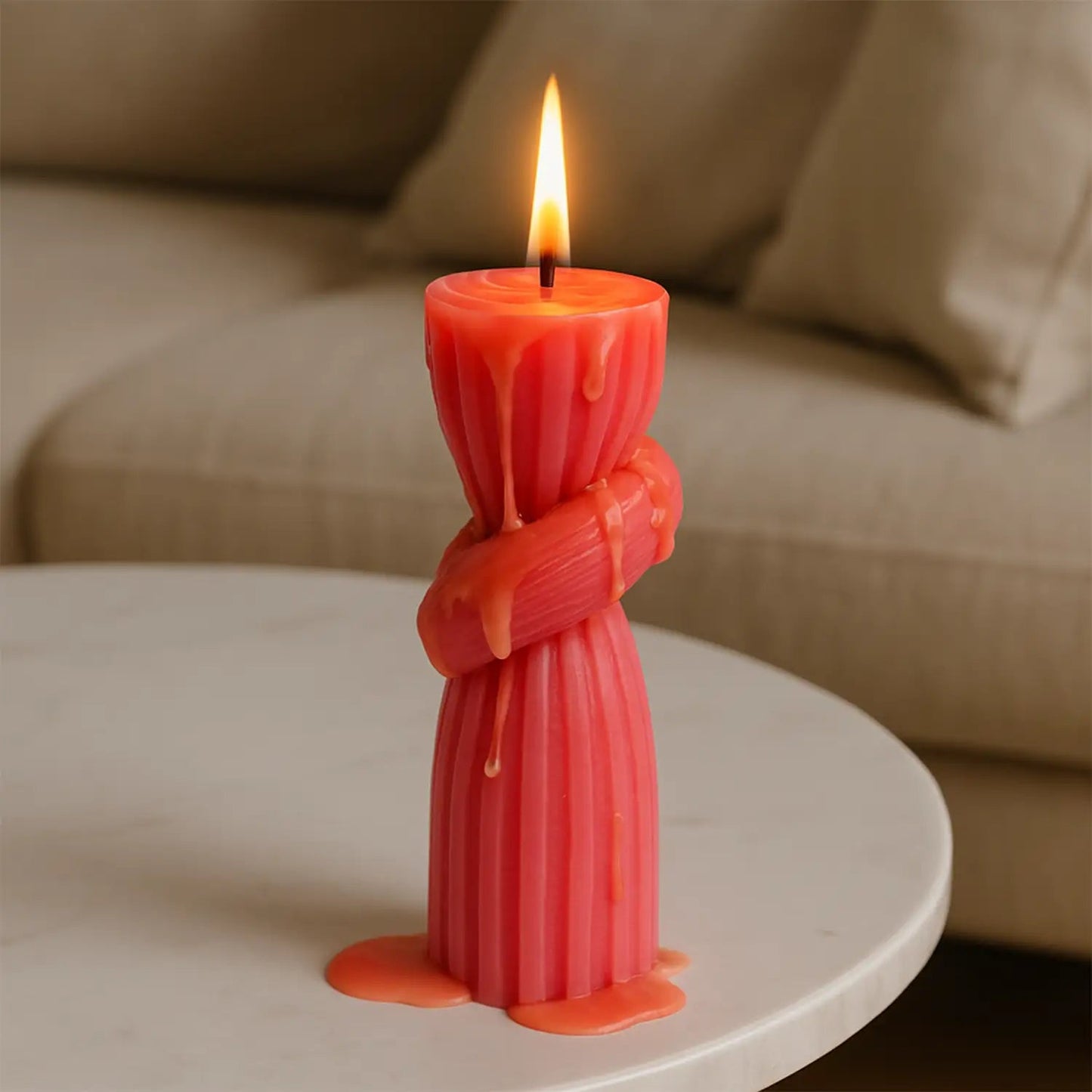 Thick Candle | Modern Column Candles - ZyndlCandles