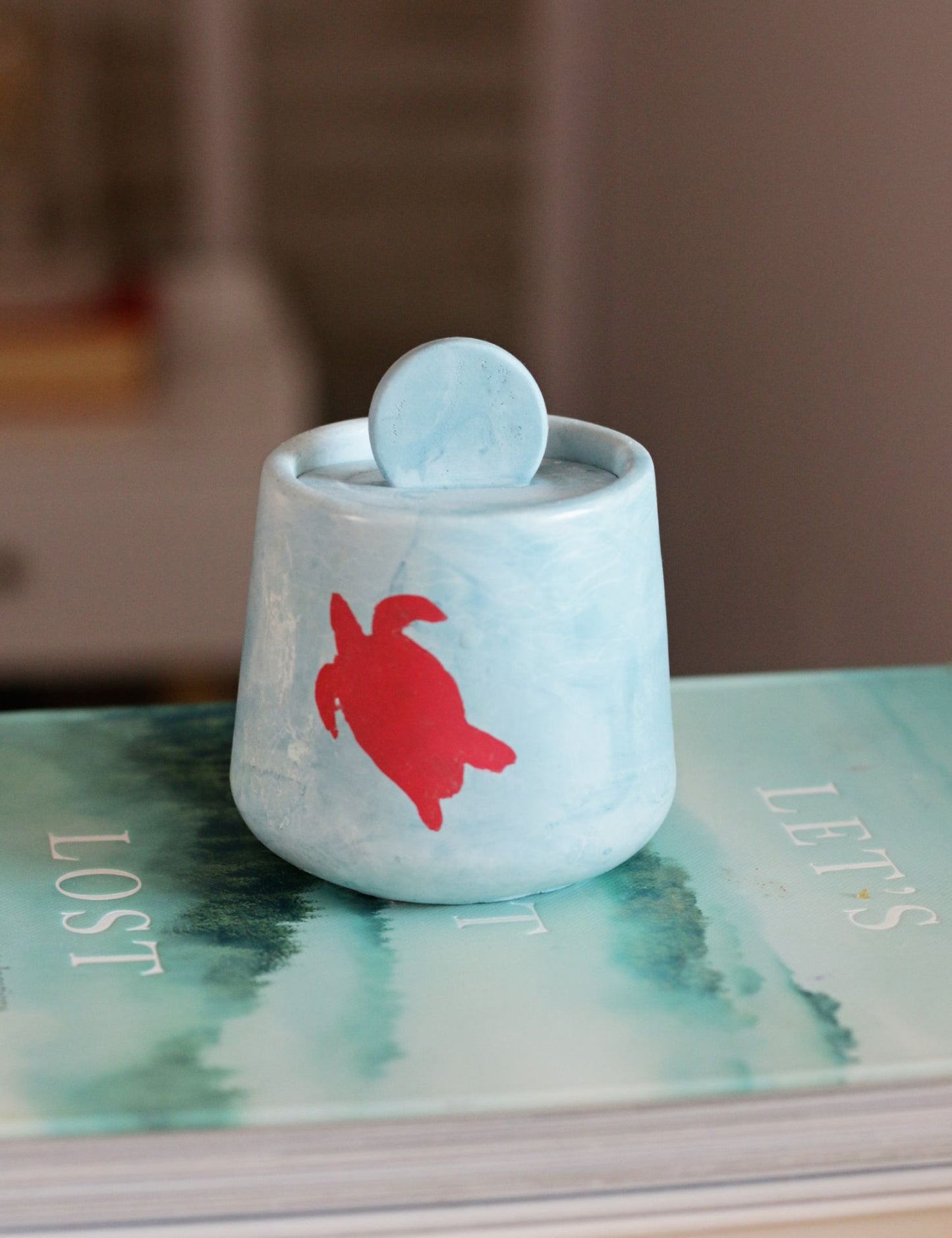 Under the Sea Scented Candle| Beach Scented Candle - ZyndlCandles
