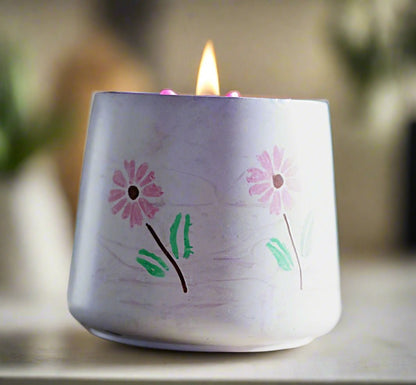 5oz Coconut Wax Candles, Lavender And Vetiver Scented Aromatherapy Candles - ZyndlCandles