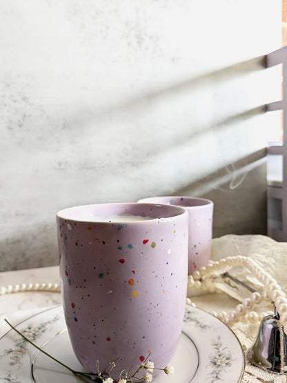 White Lavender Candle - Beauty Rest - (9 oz) - ZyndlCandles